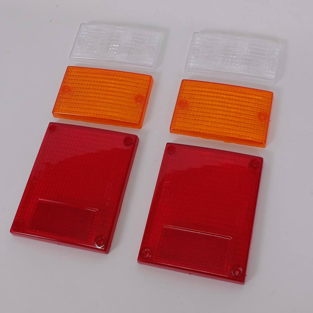 PAIR REAR TAIL LIGHTS LAMP COVER LENS For ISUZU ELF NHR NLR NPR NKR