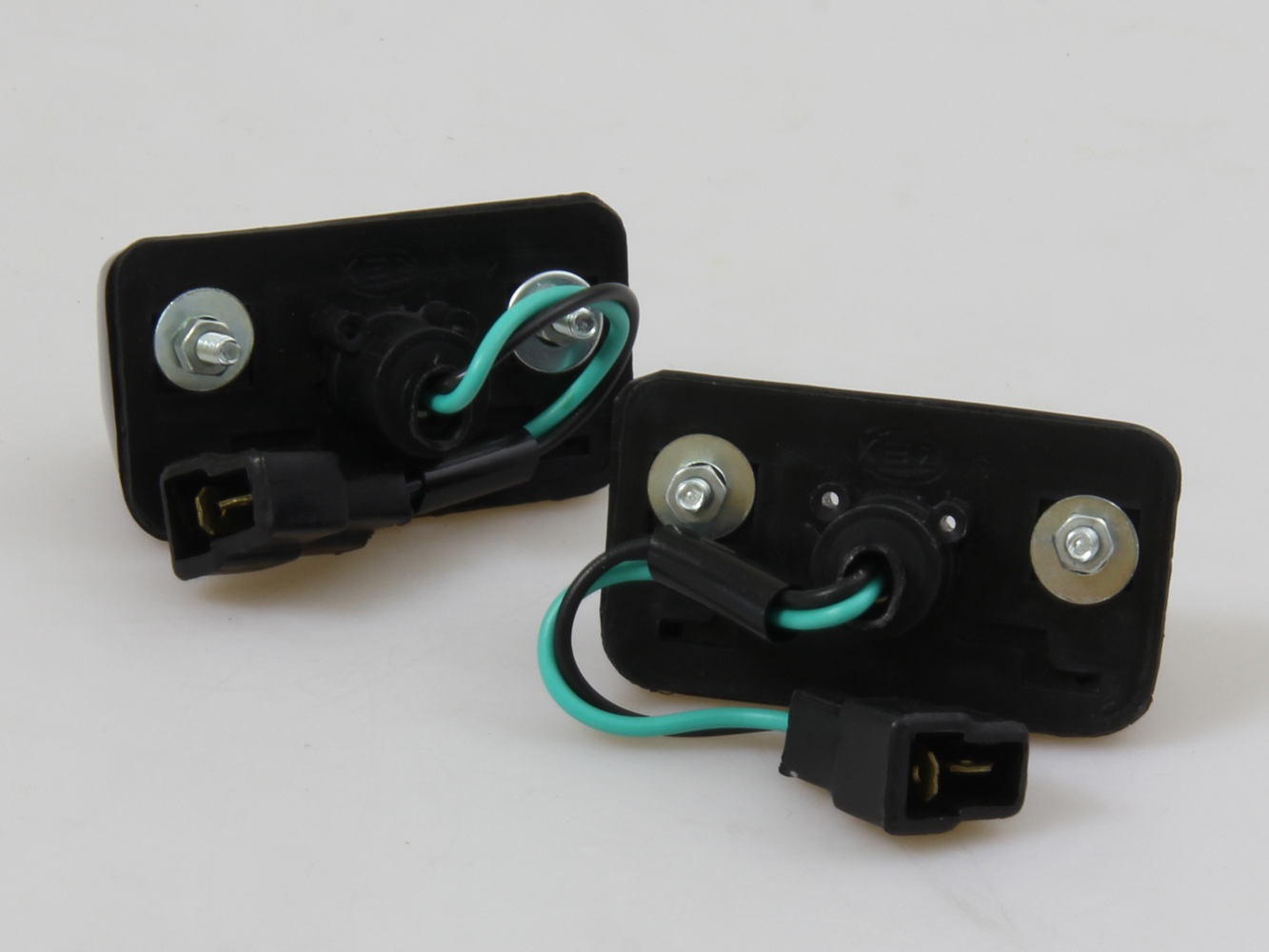 TOYOTA COROLLA KE70 KE71 KE72 KE75 SR5 7983 BLACK REAR LICENSE PLATE