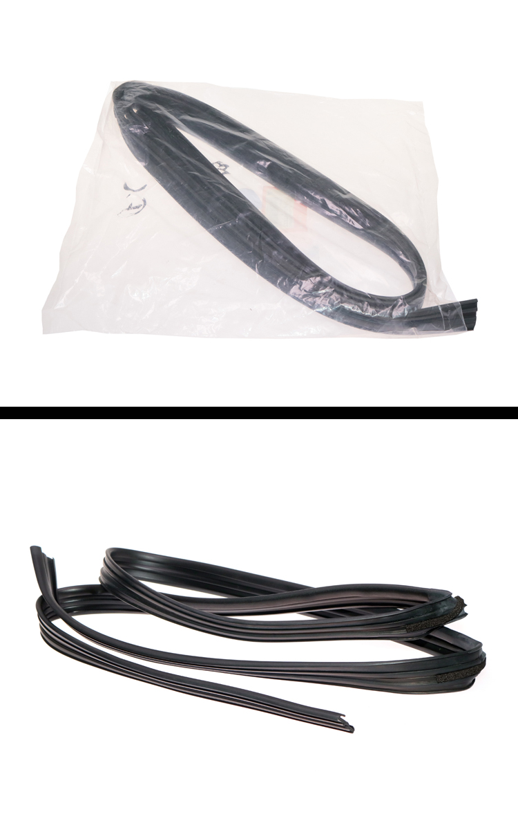 Window Glass Run Channel Weatherstrip Front LH or RH for 73-93 Ford L-Series HD