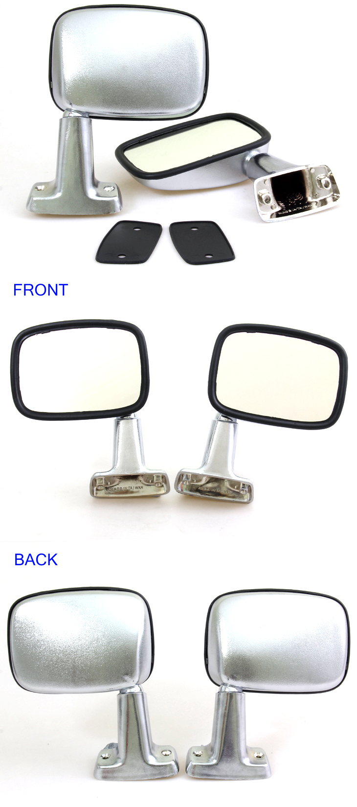 FITS TOYOTA LAND CRUISER 60-SERIES J60 FJ60 HJ60 BJ60LG 80-90 DOOR MIRRORS LH/&RH