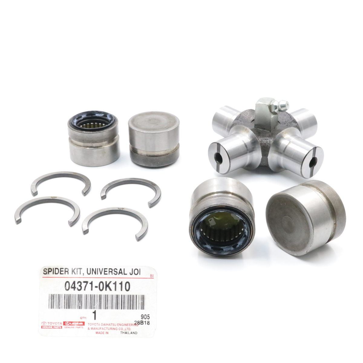 OEM Spider Kit Universal Joint Set For 20042013 Toyota Hilux Vigo